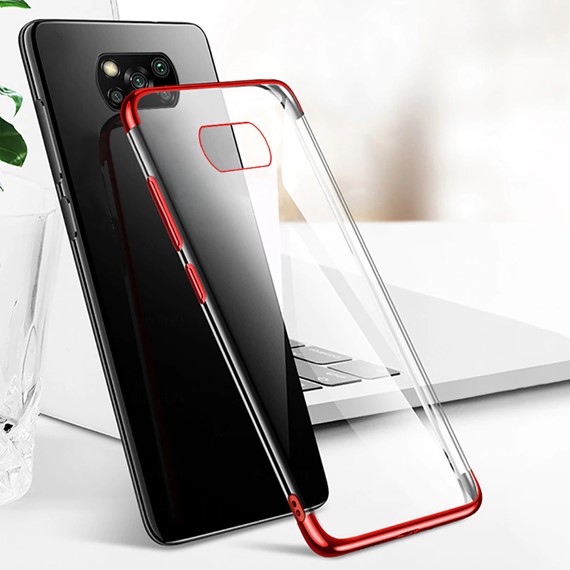 Xiaomi Poco X3 NFC Kılıf CaseUp Laser Glow Kırmızı 3
